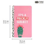 Pukka Planet Soft Cover Notebook It's a Prickly Subject 9764-SPP
