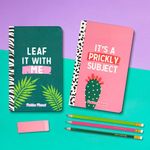 Pukka Planet Soft Cover Notebook It's a Prickly Subject 9764-SPP