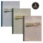 Pukka Pad Haze Refill 300 Page A4 Assorted (Pack of 3) 9877AST-HZE