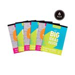 Pukka Pad Pukka Planet Refill A4 Assorted (Pack of 6) 9899-SPP