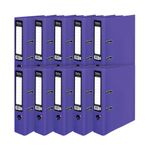 Pukka Brights Lever Arch File A4 Purple (10 Pack) BR-7762