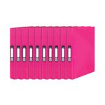 Pukka Brights Ring binder A4 Pink (10 Pack) BR-7772