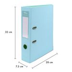 Pukka Pad Premium Lever Arch File Assorted Pastel (Pack of 4) 9723AST-PFF