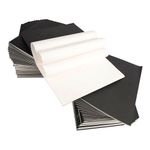 Pisces Art A3 Sketchbook 100gsm Plain Stapled Black (Pack of 100) SB100A3BLK