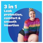 Tampax Compak Pearl Applicator Tampons Regular x16 Pack of 8 C012299