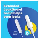 Tampax Compak Pearl Applicator Tampons Regular x16 Pack of 8 C012299