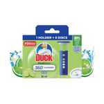 Duck Fresh Toilet Disc Starter Pack Lime Pack of 5 C011173