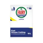 Fairy Professional Washing Up Liquid Lemon 5 Litres (Pack of 2) 98569