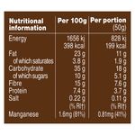 Graze Peanut Butter Oat Boosts Flapjack Snack 50g (Pack of 9) C009534