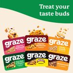 Graze Cocoa Vanilla Oat Boosts Flapjack Snack 50g (Pack of 9) C009513