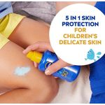 Nivea Sun Kids Protect and Care Coloured Sun Cream Lotion Spray 5in1 SPF 50+ 200ml C009317