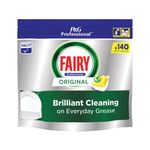 Fairy Professional Original All In One Dishwasher Capsules x140 Capsules Lemon (Pack of 2) C010419