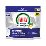 Fairy Professional Platinum Auto Lemon Dish Washing Capsules x116 (Pack of 2) C010417