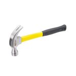 Rolson Fibreglass Shaft Claw Hammer 8oz Pack of 6 10371