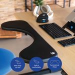 R-Go Ergonomic Armrest with Abdominal Cutout RGOARMC