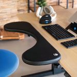 R-Go Ergonomic Armrest with Abdominal Cutout RGOARMC