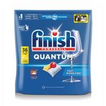 Finish Quantum Lemon Dishwasher Tabs 6x36 Tabs (Pack of 216) 3312419CASE