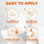Harpic Hygiene Sticker/Block x4 Citrus Pack of 6 GB-AA0
