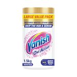 Vanish Oxi Action Crystal Powder White Tub 1.5kg Pack of 6 GB-A11