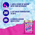 Vanish Oxi Action Powder Pink Tub 1.5kg Pack of 6 GB-A14