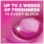 Harpic Hygienic Fresh Sticker Adhesive Toilet Block Floral x4 Tabs (Pack of 6) 3275290