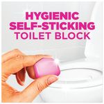 Harpic Hygienic Fresh Sticker Adhesive Toilet Block Floral x4 Tabs (Pack of 6) 3275290