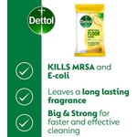 Dettol Floor Wipes Biodegradable Citrus (Pack of 10) 3213958-S