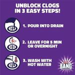 Cillit Bang Power Cleaner Odour Stop Unblocker Gel 500ml 3082040