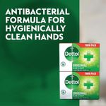 Dettol Original Antibacterial Bar Soap Twin Pack 2x100g (Pack of 6) 3180668