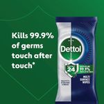 Dettol Bio Wipes Fresh 80 wipes Pack of 5 GB-T0Z