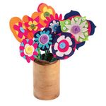 Brightly Coloured Craft Buttons Large 450g Bag AR00494