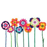 Brightly Coloured Craft Buttons Large 450g Bag AR00494