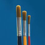 Short Round Nylon Paint Brushes Assorted (Pack of 30) AR01067