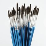 Watercolour Paint Brushes Assorted (Pack of 30) AWCBRU