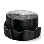 Scalloped Corrugated Border Rolls Brown 033665