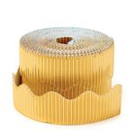 Scalloped Corrugated Border Rolls Rich Blue 78711