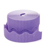 Scalloped Corrugated Border Rolls Azure Blue 78517