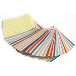 Binca Textile Squares 150x150mm Assorted (Pack of 50) TE00040