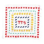 Binca Textile Squares 150x150mm Assorted (Pack of 50) TE00040