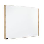 Rocada Natural Design Magnetic Lacquered Whiteboard 75x115cm NAT6420