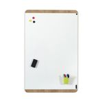 Rocada Natural Design Magnetic Lacquered Whiteboard 75x115cm NAT6420