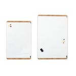 Rocada Natural Design Magnetic Lacquered Whiteboard 100x150cm NAT6421