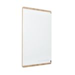 Rocada Natural Design Magnetic Lacquered Whiteboard 100x150cm NAT6421