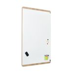 Rocada Natural Design Magnetic Lacquered Whiteboard 100x150cm NAT6421