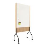 Rocada Natural Design Mobile Whiteboard Double Sided