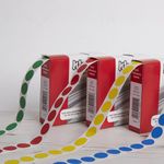 Blick Labels in Dispensers Round 19mm Green (Pack of 1280) RS011651