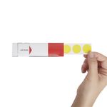 Blick Labels in Dispensers Round 19mm Yellow (Pack of 1280) RS012252