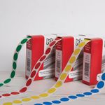 Blick Labels in Dispensers Round 19mm Yellow (Pack of 1280) RS012252