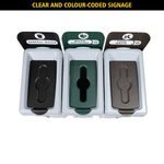 Rubbermaid Slim Jim 3-Stream Recycling Station General Waste/Mixed Recycling/Food Waste 2217670