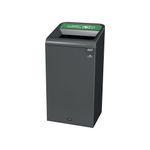 Rubbermaid Configure Container with Mixed Recycling Label 87L Green 2154758